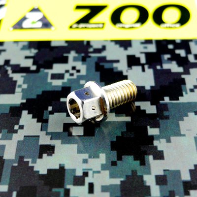 ZOO 白鐵 磁石洩油螺絲 齒輪油洩油螺絲 磁石螺絲 勁戰 雷霆 SMAX FORCE 全車系通用