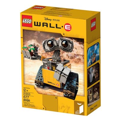 LEGO  21303 Ideas 機器人瓦力WALL-E 可交換街景
