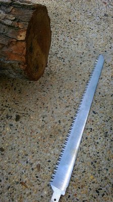 單賣-加長型總長度約37公分的大木工用的軍刀鋸片(水平鋸片馬刀鋸片)鋸樹幹鋸木頭鋸竹子木板-樹木裁枝-鋸樹不求人-木工