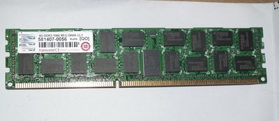 4G創見伺服器DDR3-1066 4GB ECC REG記憶體REGISTERED RDIMM 8500R工作站QO