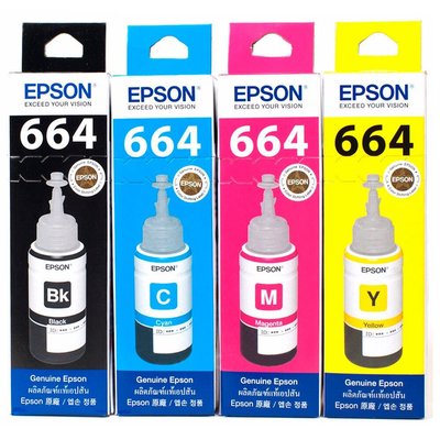 【可刷卡】EPSON T664200/T664 L系列藍色原廠填充墨水 適:L300/L350/L355/ L550