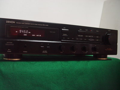 真善美音響維修買賣= 原裝DENON DRA345 綜合擴大機 黑膠輸入 無雜音 (收音機功能差) 其他功能正常