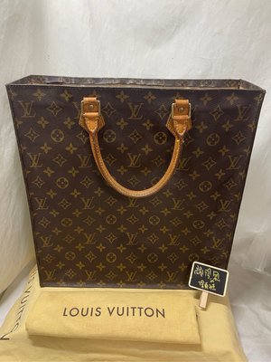 22弄 Louis Vuitton Lv vintage m51140 老花 大 琴譜包 大琴譜包 手提包