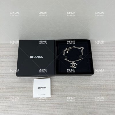 30年老店 預購 CHANEL 雙C 手鍊 水晶 香奈兒 AB6921