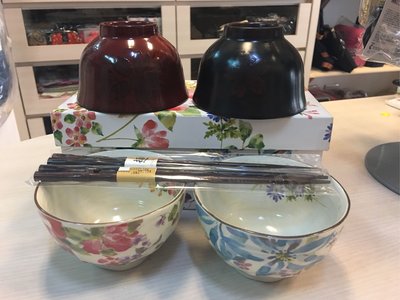 菱楓本舖 日本美濃燒瓷碗湯碗禮盒,送禮自用兩相宜