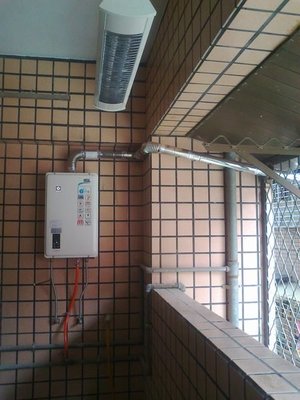 ☆大台北☆櫻花 DH-1633E 強制排氣熱水器 16公升超大出水量 2間浴室共用 來探底價(關於我)
