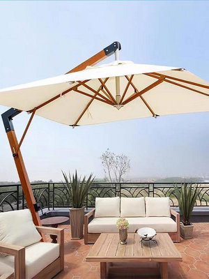 遮陽傘戶外庭院傘羅馬傘花園傘咖啡廳戶外傘外擺室外院子大太陽傘