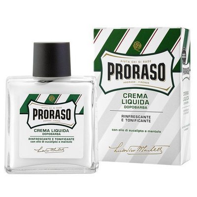 義大利 Proraso 鬍後水乳 （添加滋養配方） 綠色 經典薄荷 100ml