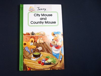 【懶得出門二手書】《Reading House Level 3 City Mouse and Country Mouse