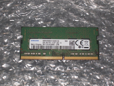 售:三星 DDR4 2133P 8GB 筆電用記憶體 (良品)(1元起標)