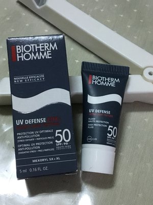 BIOTHERM 男仕極限輕質UV防護乳SPF50(PA+++)5ml