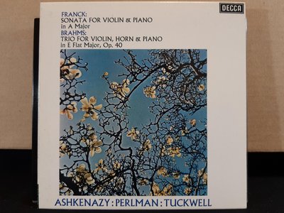Ashkenazy,Perlman,Franck-V.s,Brahms-Horn Trio,阿序肯納吉，帕爾曼，佛朗克&布拉姆斯-小提琴奏鳴曲&法國號三重奏。