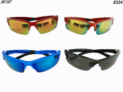太陽眼鏡 墨鏡  專業運動型 男/女可配戴 自行車眼鏡 衝浪登山眼鏡 8224 布穀鳥向日葵眼鏡