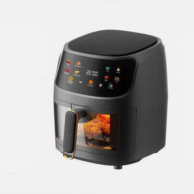 【熱賣精選】新款8升 多功能智能空氣炸鍋 大容量電烤箱家用110V外貿跨境批發