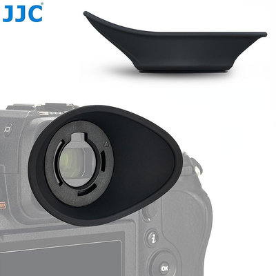 JJC 升級版DK-33眼罩 Nikon Z9 Z8 Zf 相機360度可旋轉取景器觀景窗軟矽膠護目罩
