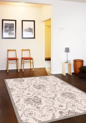 【范登伯格】赫曼新古典浪漫柔和進口薄層膠底絲毯.最後1條.賠售價5590元含運-200x290cm