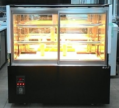 冠億冷凍家具行 瑞興5尺直角蛋糕櫃-前開型(有黑色/白鐵/白色)/西點櫃、冷藏櫃、冰箱、巧克力櫃/(RS-C1005SQ)