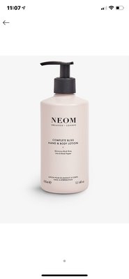 (現貨，24小時寄出）NEOM complete Bliss Hand & body lotion 完美幸福護手霜與身體乳 300ml