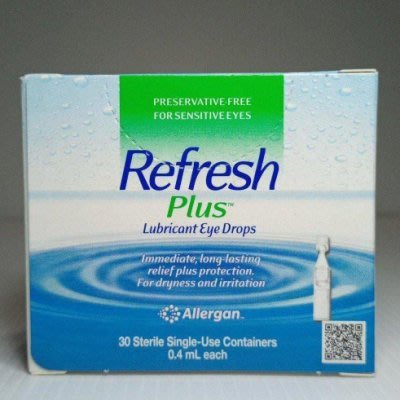 Refresh Plus麗眼舒單支裝點眼液/單支0.4ml/一盒30入/效期2023/12/24
