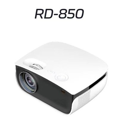 免運【快速出貨】RD-850微型智能家庭影院高清HDMI投影機支持1080p無線同屏投影儀