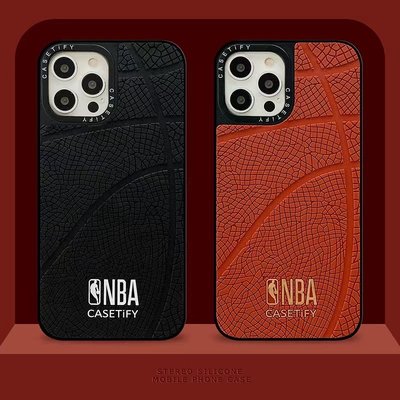 潮流CASETIFY聯名款NBA籃球紋手機殼apple iPhone 12 iphone 11 Pro Max 防摔硬殼