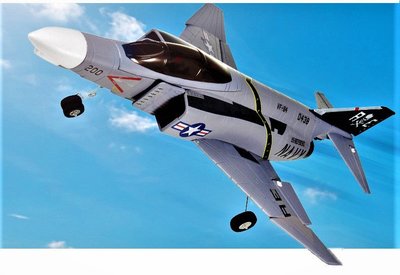 《TS同心模型》F4幽靈戰鬥機，64mm導風扇/PNP含電裝/強化EPO/好飛好降落/遙控飛機《TS同心模型》F4幽靈