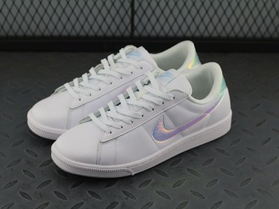 Nike Tennis Classic Premium 鏡面 鐳射尾 板鞋 844940-100