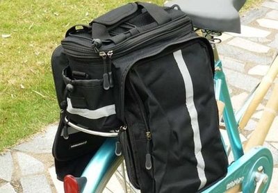 ((囤貨王))全新品 自行車防水馬鞍包 腳踏車置物包置物袋 貨架包 後車包 後貨包 後座包