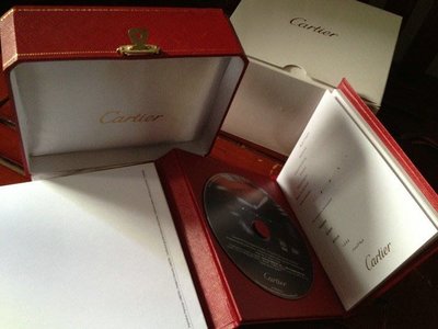 Suki~ 代用款 全新品 Cartier卡地亞 新款CD盒 證書 手錶盒套裝 手提袋