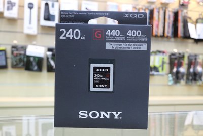 【日產旗艦】Sony XQD QD-G240F 440MB 240GB 240G 平行輸入 高速記憶卡 Z6 Z7 II