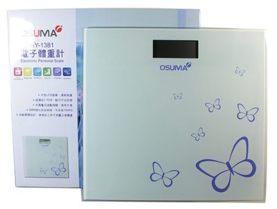OSUMA 電子體重計/體重機 HY-1381