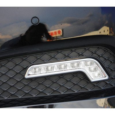 【JR佳睿精品】2009-2010 Benz E W212 改裝 鍍鉻 日行燈 飾框 亮條 裝飾 電鍍 配件 台灣製