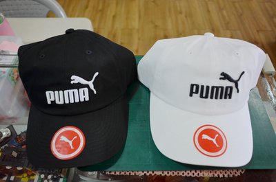 ☆嘉義水上全宏☆2018新品 PUMA彪馬 基本素色跳豹帽.純棉質慢跑帽.棒球帽.遮陽帽.黑色