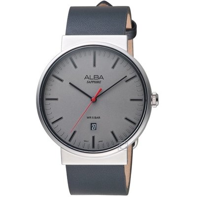 ALBA雅柏簡約潮流時尚腕錶 VJ42-X269Z AS9H45X1 銀灰面