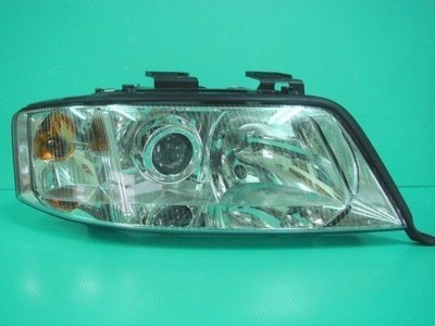 》傑暘國際車身部品《 全新AUDI A6 98-02年晶鑽魚眼大燈一顆2500.也有LED尾燈