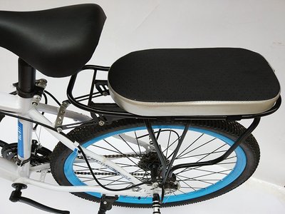 【現貨】自行車後座墊/腳踏車後座墊/單車後座墊/防震座墊/透氣座墊/舒適座墊