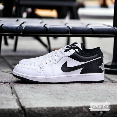 球鞋補習班 NIKE AIR JORDAN 1 LOW 黑白 熊貓 低筒 復古 AJ1 男 553558-132