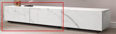 【N D Furniture】台南在地家具-CRN木心板石紋ABS系統封邊石紋120cm電視櫃/矮櫃長櫃YH