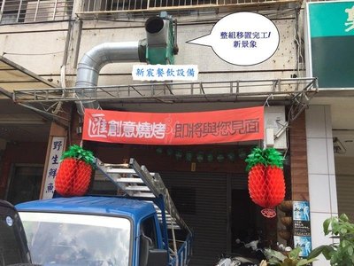 中西式餐廳 咖啡烘培 美食街 速食油炸業 燒碳烤業 小 烘豆業 炒豆機 咖啡豆 異味處理 味道處理 氣味處理機 烘培咖啡