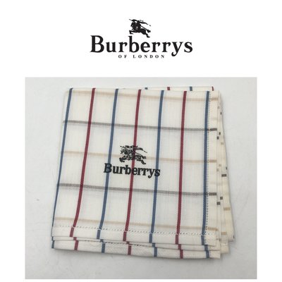 【皮老闆二店】二手真品 Burberry 手帕 手33