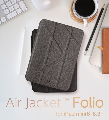 Power Support iPad Air Jacket folio for iPad mini6 專用保護殼
