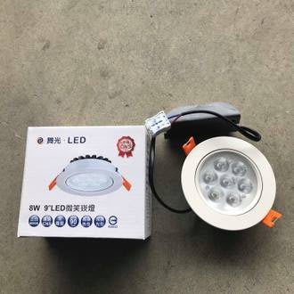 【舞光LED】8W 9公分崁燈 LED-25090 白/黃