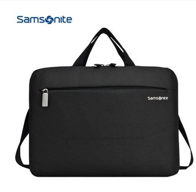 新秀麗（Samsonite）斜跨單肩電腦包MacBook蘋果筆記本商務公文包