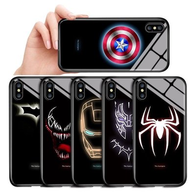 Iphone Xs Max Xr X 6 6s 7 8 Plus 5 5s Se 發光復仇者聯盟 Marvel 超級英雄-蜂巢-華強3c數碼