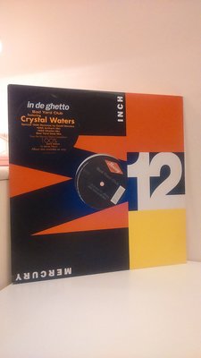 電影狂客/進口美版黑膠唱片LP水晶女郎Crystal Waters In De Ghetto單曲混音版