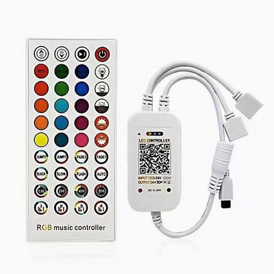 5-24V Smart LED RGB Bluetooth Controller USB IR Remote For 3