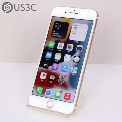 【US3C-高雄店】【一元起標】台灣公司貨 Apple iPhone 7 Plus 128G 金色 5.5吋 Touch ID 空機 蘋果手機 二手手機