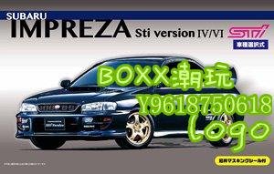 BOxx潮玩~富士美拼裝汽車模型 1/24 Subaru Impreza Sti ver IV/VI 03939