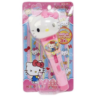 Hello Kitty 凱蒂貓 麥克風 T103KT /一個入(促199) 造型麥克風玩具 內附電池 正版授權-佳-田-