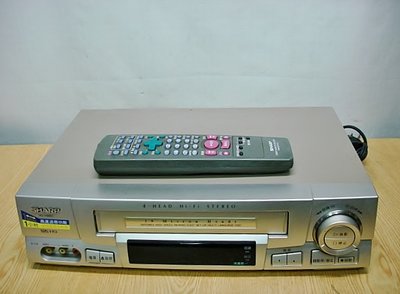 @【小劉2手家電】SHARP VHS錄放影機,VC-H982型 ,附原廠遙控器,故障機也可修理 !